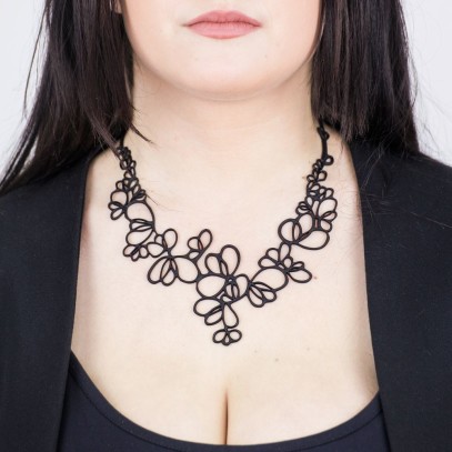 Collier Petals Moka