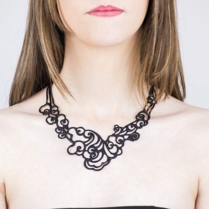 Collier Cloud Noir