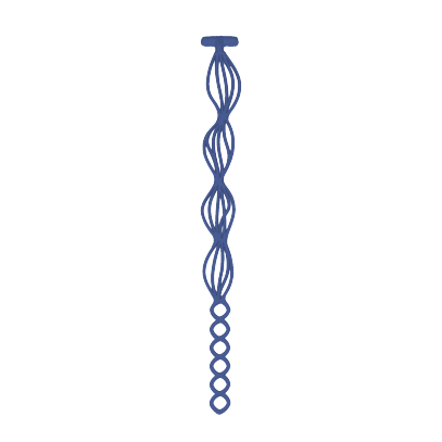Bracelet Waves Bleu