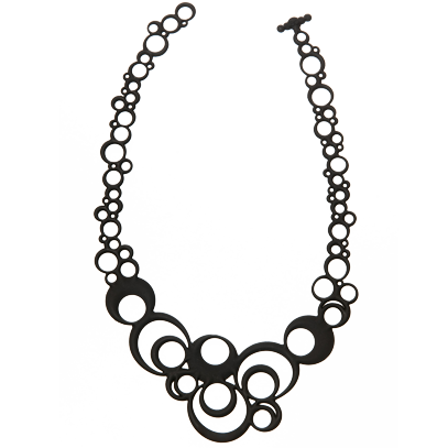 Collier Night Bubbles Noir