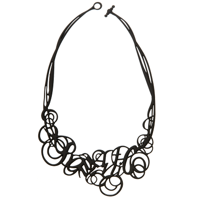 Romantic Necklace Black