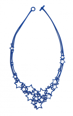 Collier Stars Bleu