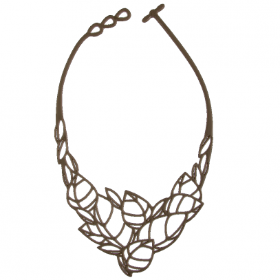 Acacia Necklace Moka