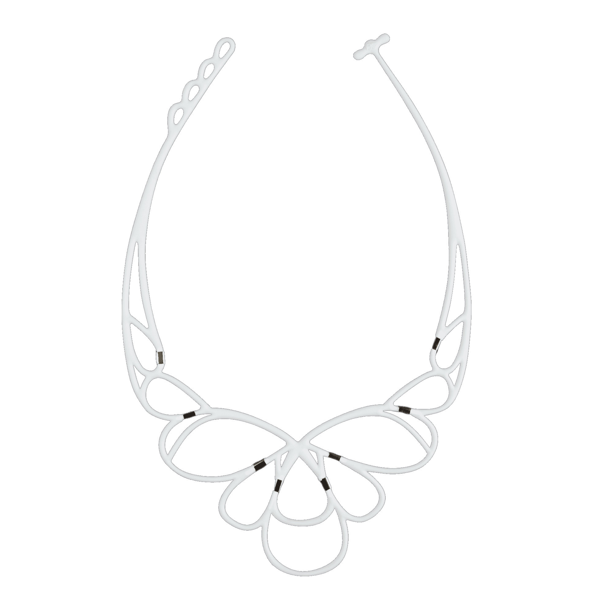 bijoux jewelry jewels collier necklace silicone gomme rubber skin tattoo hypoallergenique batucada paris batucada