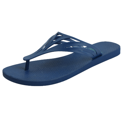 Blue Swell flip-flops