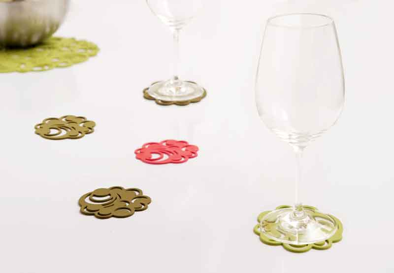 Moon Quarter Coasters