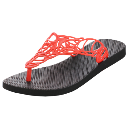 Black and red Acacia Flip-flops
