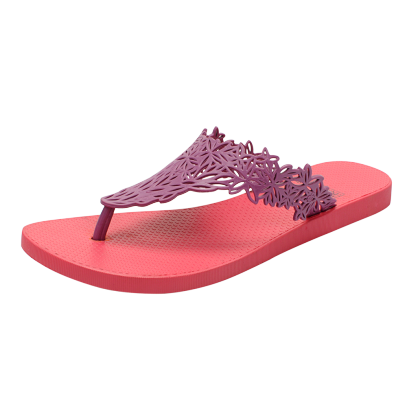 Pink and purple Hawaii Flip-flops