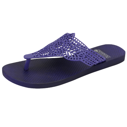 Blue and black India Flip-flops